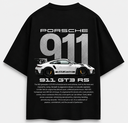 BOYD "Porsche 911 GT3 RS" - Oversized Graphic T-Shirt – Premium French Terry Streetwear