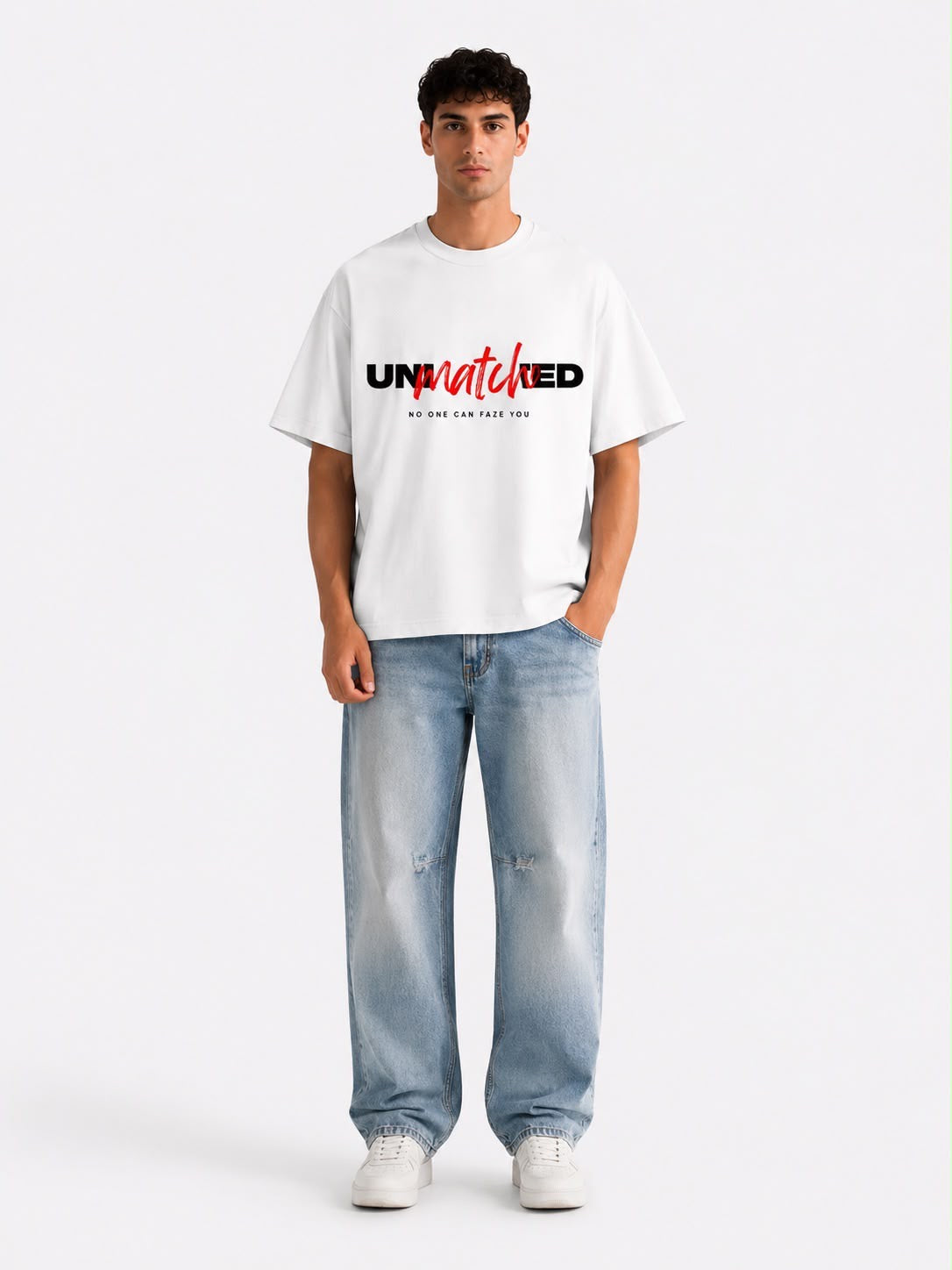 BOYD Unmatched graphic oversized T-shirt, premium French Terry streetwear tee