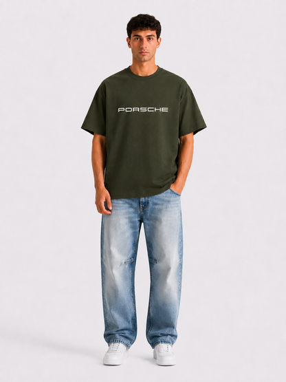 BOYD Porsche 911 GT3 RS oversized graphic T-shirt, premium French Terry streetwear