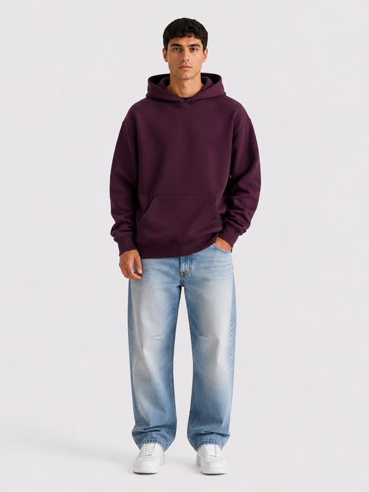 BOYD Deep Burgundy premium hoodie