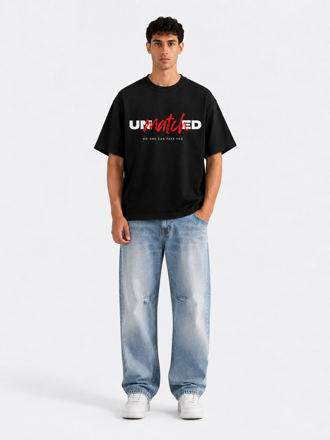 BOYD "Unmatched" - Graphic Oversized T-Shirt – Premium French Terry Streetwear Tee
